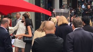 Caitrona Balfe/Катрина Балф 2016 04 май у Джоди Фостер, Аллея Звезд