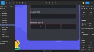 Discord Sign Up Page Design using Figma | Figma Tutorial #figma