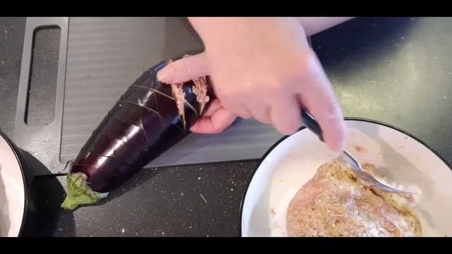 Баклажаны с фаршем в томатном соусе#баклажаныфаршированные#баклажанысфаршем