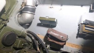 Включаем советский танковый навигатор, обзор БРДМ-2 изнутри.