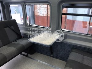 #Переоборудование цельнометаллического грузового фугона #Форд Транзит L3H2 в легковой 8+1