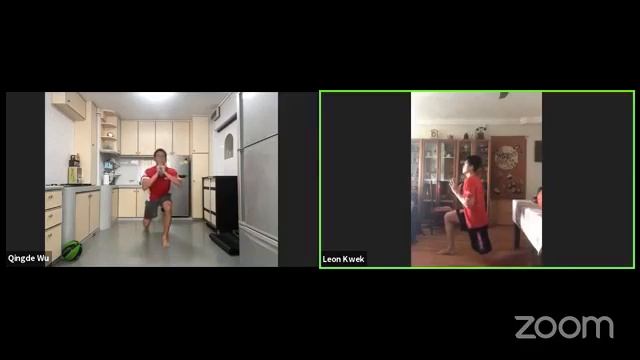 Train with Leon Kwek x Coach QingDe on 26 Apr смотреть онлайн