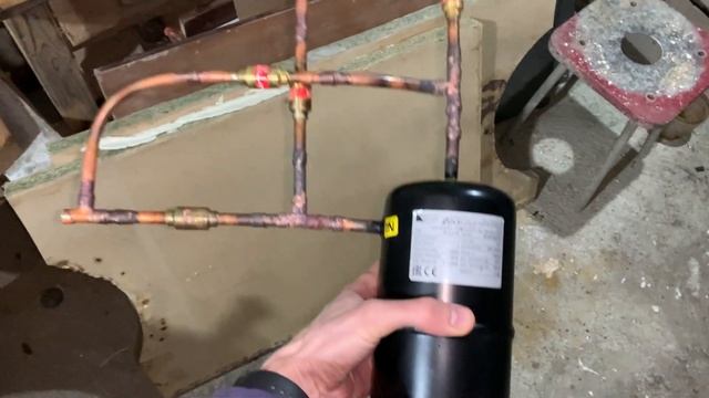 тепловой насос из кондиционера с ресивером смотреть онлайн