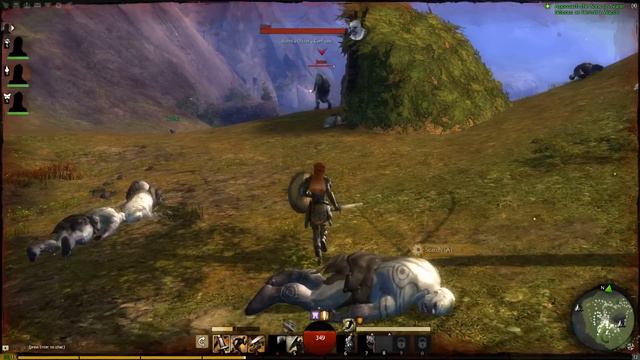 Guild Wars 2 - Warrior: Sword & Shield Skills смотреть онлайн