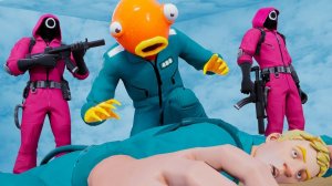 ОСТАНОВИСЬ, ЧТОБЫ ВЫЖИТЬ! «Игра в кальмара» в Фортнайт