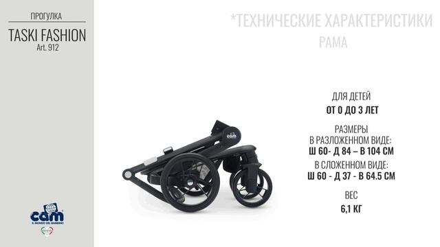 Обзор коляски Cam Taski смотреть онлайн