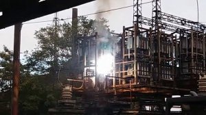 Авария на электроподстанции короткое замыкание
