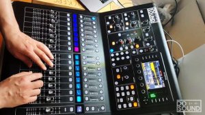 Midas M32R virtual mixing  YOUNG GRIFFO BLOOD TO BONE