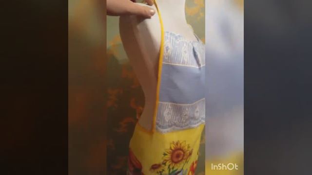 Женский фартук к новому году 2020