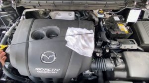 How to check and top up your oil level if it is necessary Mazda CX-5 DIY