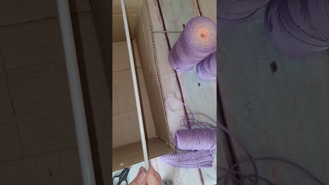 Приспособление для вязания из шнура смотреть онлайн