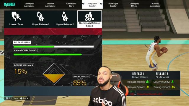 NBA 2K23 Next Gen BEST Jumpshot for 6'10 and Taller! смотреть онлайн