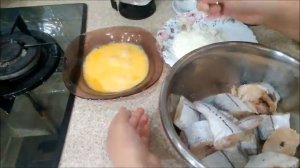 Жареная пикша в кляре