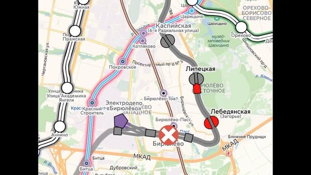 Метро в Бирюлёво: остаётся ли шанс изменить кривую трассу? Вокзал "Москва-Бирюлёвская" смотреть онлайн