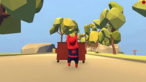 СУПЕР САМОЛЕТИК СЛОМАЛСЯ HUMAN FALL FLAT пластилиновые герои Володя Человек Паук и Железный Человек