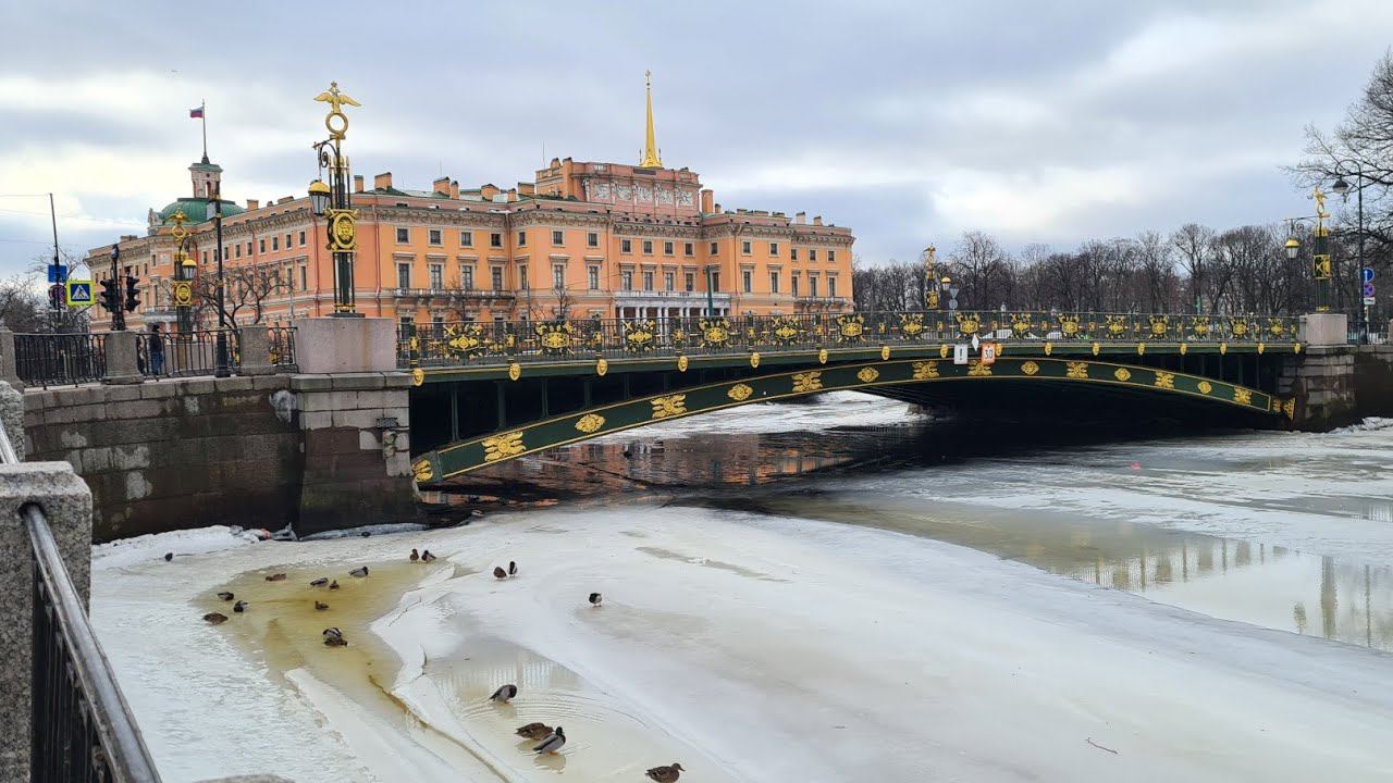 Санкт-Петербург. Погуляем по Набережной Кутузова.