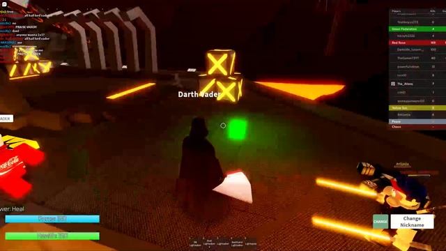 Darth Vader Gameplay - Lightsaber Battlegrounds BETA смотреть онлайн