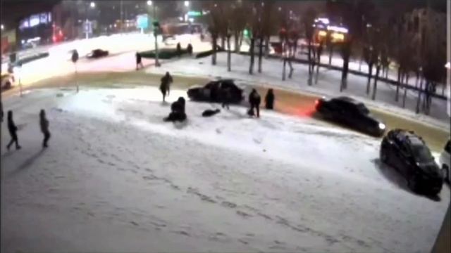 Авария в Темиртау, случившаяся в канун Нового года смотреть онлайн