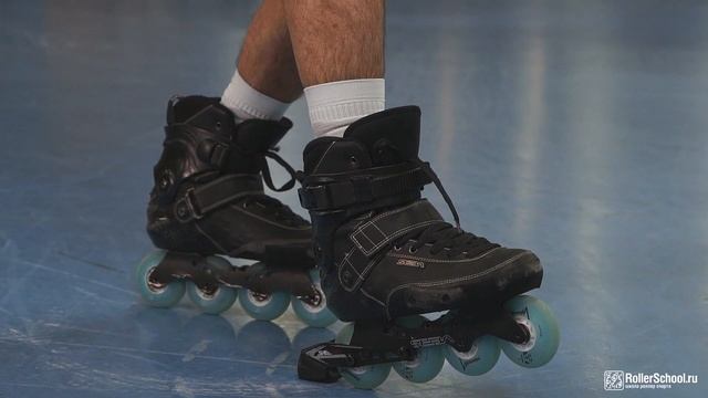 Как тормозить на роликах?! Часть 2: Штатный тормоз смотреть онлайн