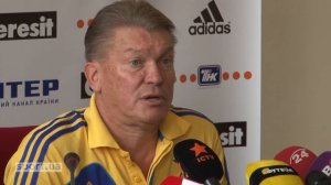 Олег Блохин (пресс-конференция)