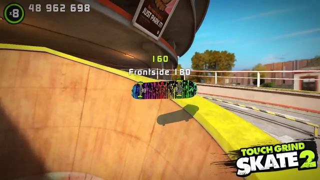 Touchgrind Skate 2: Car Park Competition World Record!!! смотреть онлайн