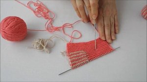 Как связать пинетки зефирки на спицах. How to knit marshmallow booties on knitting needles