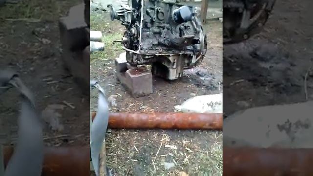 Замена двигателя на TOYOTA CAMI J122E ДВС K3VE на ДВС от DUET M101A часть1