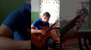 Бурре . И .С .Бах на гитаре