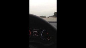 AUDI A3 DIESEL | GERMAN AUTOBAHN 200+ kmh | No Speed Limit | Немецкий автобан на скорости 200+ км/ч
