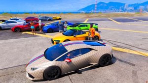 РЕАЛЬНАЯ ЖИЗНЬ В GTA 5 - ЛАМБА ГУЧЧИ ПРОТИВ БУГАТТИ! ВЫИГРАЛ ROLLS ROYCE В УЛИЧНЫХ ГОНКАХ! ?ВОТЕР