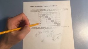 Урок 6. Тема: Поиск оптимального маршрута по таблице