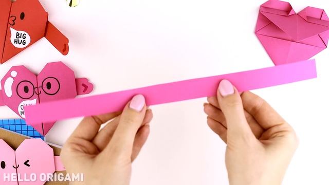 Оригами Сердце из бумаги | Валентинка своими руками | Origami Paper Heart смотреть онлайн