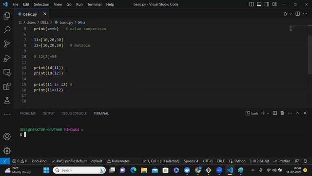 Python Scripting Part 2 | DevOps | Slicing | Variable | Dictionary | Fetching Data from JSON