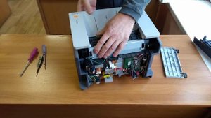 Разборка и ремонт лазерного принтера Samsung ML-2510