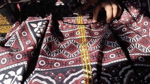 Sindhi ajrak design