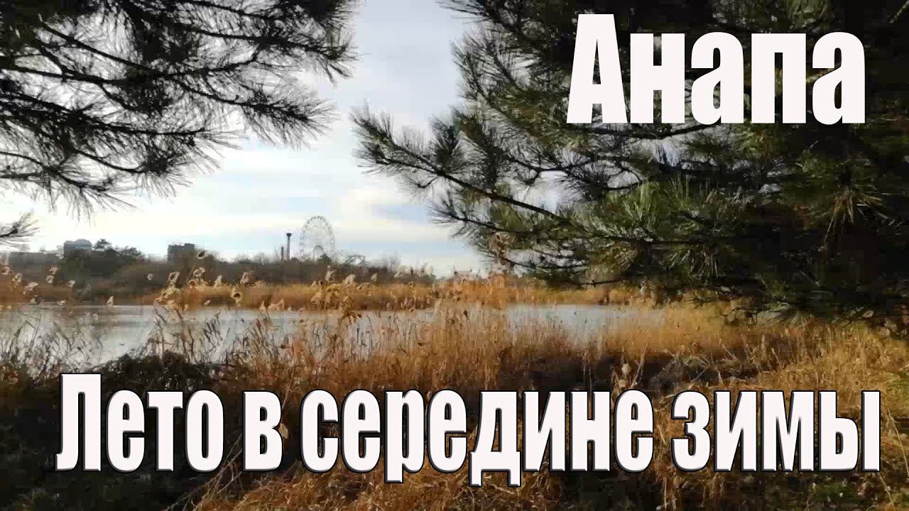 Анапа Прогулка от ЖК Времена года до ЭКО ПАРКА Лето в середине зимы смотреть онлайн