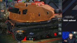 Киберспортсмен из GGAME ЗАТАЩИЛ НЕРЕАЛЬНУЮ КАТКУ | Рекорд по урону | Vickers Light | WoT Blitz
