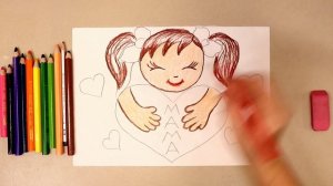 РИСУНОК НА ДЕНЬ МАТЕРИ ♥️ ПЛАКАТ К ДНЮ МАМЫ?️