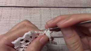 Простая салфетка крючком //МКдля начинающих