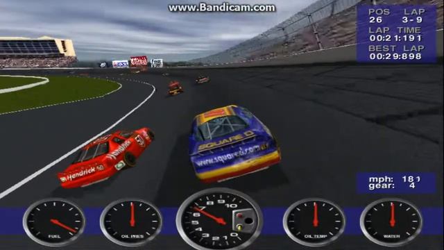 NASCAR Revolution PC Race #28 Gameplay (Kenny Wallace) (Atlanta) (9 Laps) смотреть онлайн