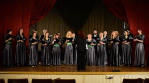 «Чёрный ворон».  Русская народная песня, обработка О. Зиновьевой. Камерный хор "Vernalis".