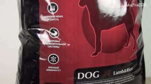 Обзор корма Gina для собак с ягненком и рисом