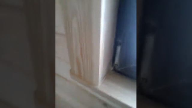 Обналичка окон из лиственницы