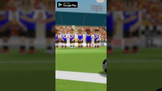 Scoring free kicks like penalties in Mini Soccer Star