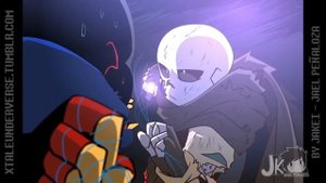 Underverse 0.4 Fight Scenes: Ink vs Error + Destruction of the Multiverse (by Jael Penaloza)