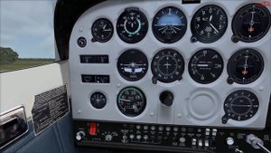FSX Для чайников -Carenado Cessna 172N основы, приборы, пробный полет