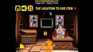 Прохождение Игры. Обезьянка Идёт К Счастью. Этап 346. Счастливая Лошадка. Мультик Игра. Игры Онлайн