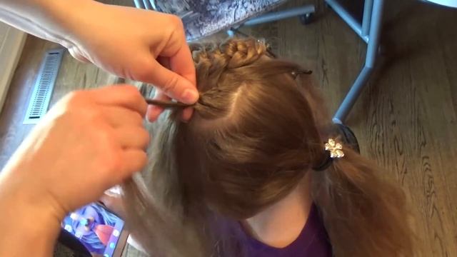 French Braid (with lace braid) | Peinado Con Trenza De Encaje смотреть онлайн