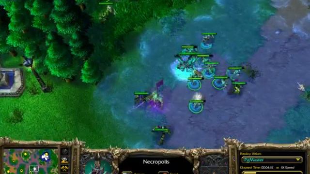 Warcraft3 PgMaster vs QkocT 1 vs 1 replay 12
