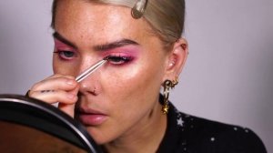 Pink Makeup For Breast Cancer Awareness Month | Linda Hallberg